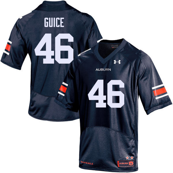 Men Auburn Tigers #46 Devin Guice College Football Jerseys Sale-Navy - Click Image to Close